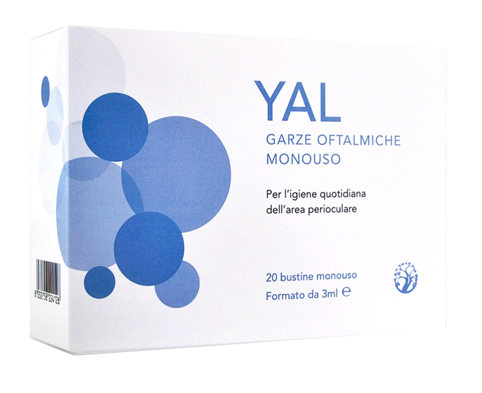 SALVIETTINE OCULARI YAL 20 PEZZI - Farmastop