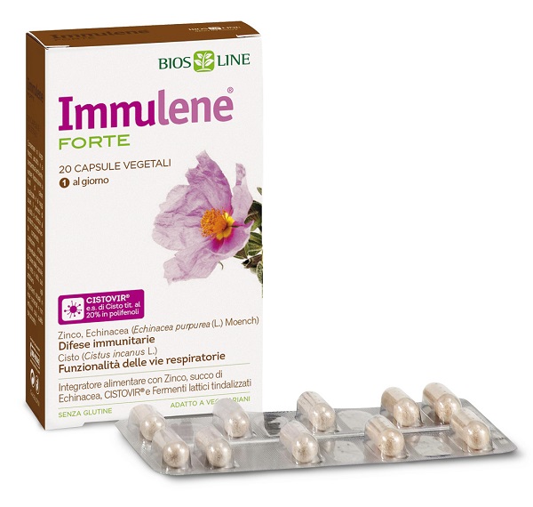 BIOSLINE IMMULENE FORTE 20 CAPSULE - Farmastop