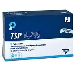 TSP 0,2% SOLUZIONE OFTALMICA UMETTANTE LUBRIFICANTE 30 FLACONCINI MONODOSE 0,5 ML - Farmastop