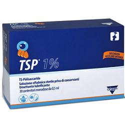 TSP 1% SOLUZIONE OFTALMICA UMETTANTE LUBRIFICANTE 30 FLACONCINI MONODOSE 0,5 ML - Farmastop