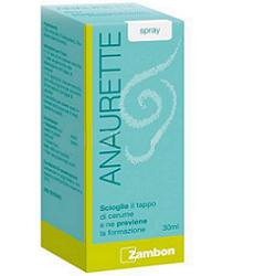 SPRAY IRRIGATORE PER LA RIMOZIONE DEL CERUME ANAURETTE 30 ML - Farmastop