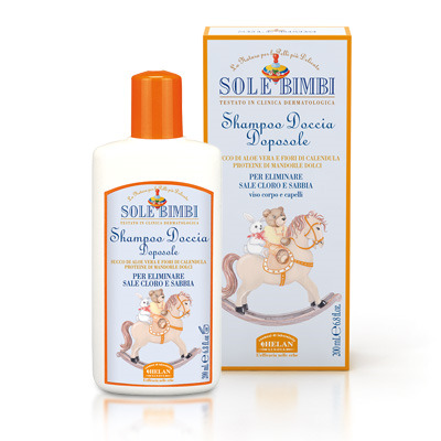 SOLE BIMBI SHAMPOO DOCCIA DOPOSOLE 200 ML - Farmastop