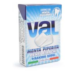 VAL CHEWING GUM SENZA ZUCCHERO MENTA PIPERITA - Farmastop