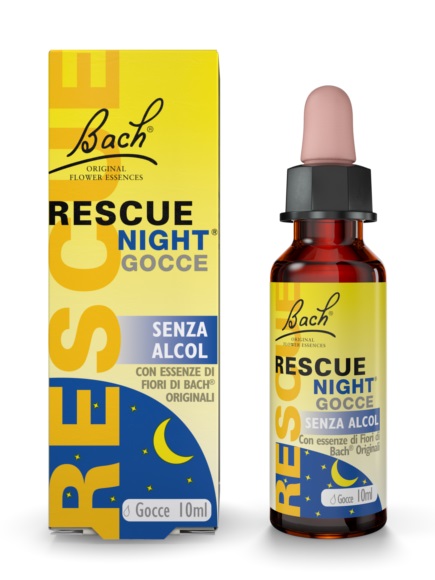 RESCUE ORIGINAL NIGHT SENZA ALCOL GOCCE 10 ML - Farmastop