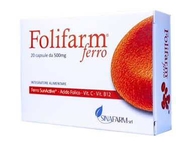 FOLIFARM FERRO 20 CAPSULE - Farmastop