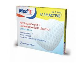 CEROTTO FARMACTIVE CICATRICI 5X7,5CM 4 PEZZI - Farmastop