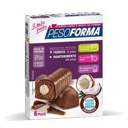 PESOFORMA BARRETTA CUORE COCCO 6 PASTI 12 X 31 G - Farmastop