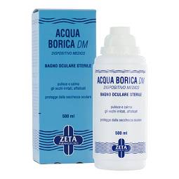 ACQUA BORICA PER BAGNO OCULARE STERILE 500 ML - Farmastop
