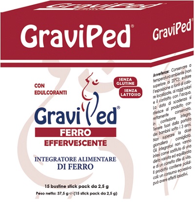 GRAVIPED FERRO 15 BUSTINE 2,5 G - Farmastop
