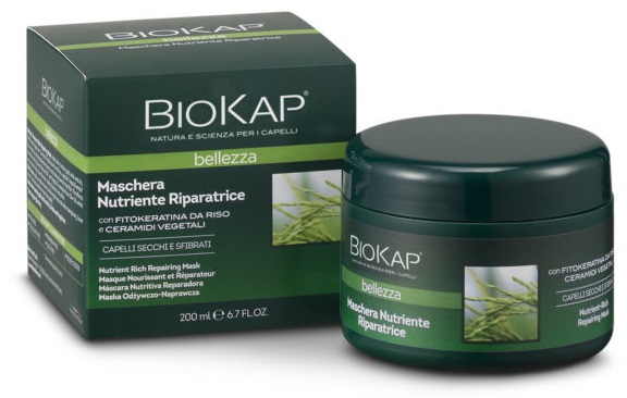 BIOKAP MASCHERA NUTRIENTE/RIPARATRICE 200 ML - Farmastop
