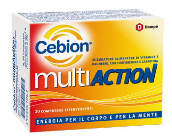 CEBION MULTIACTION 20 COMPRESSE EFFERVESCENTI - Farmastop