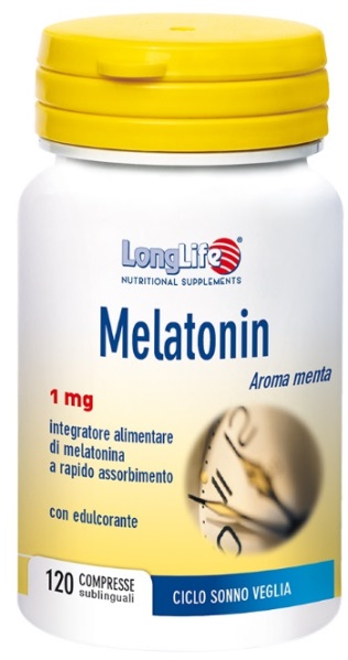 LONGLIFE MELATONIN 1 MG 120 COMPRESSE - Farmastop