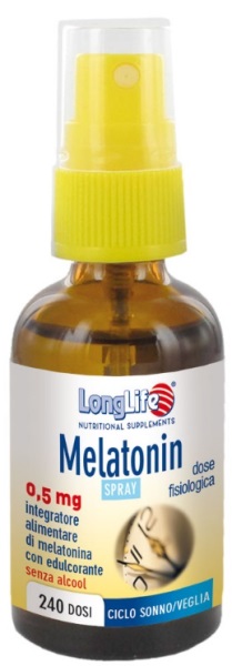LONGLIFE MELATONIN SPRAY 0,5MG 30 ML - Farmastop