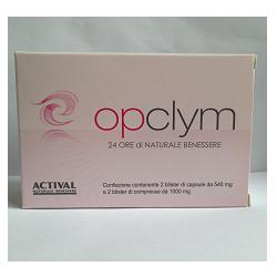 OPCLYM BLISTER 20 CAPSULE + 20 COMPRESSE ASTUCCIO 30,8 G - Farmastop