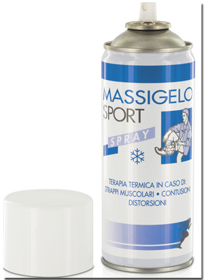GHIACCIO ISTANTANEO MASSIGELO SPORT BOMBOLETTA SPRAY 400ML - Farmastop