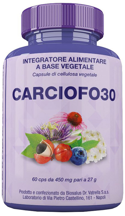CARCIOFO30 60 CAPSULE 27 GRAMMI - Farmastop