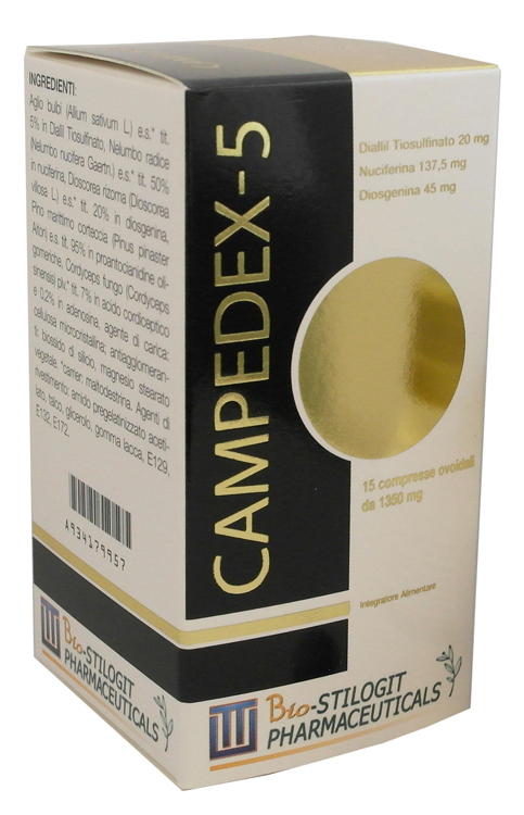CAMPEDEX-5 15 COMPRESSE OVOIDALI 18 G - Farmastop