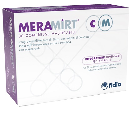 MERAMIRT CM 30 COMPRESSE MASTICABILI - Farmastop