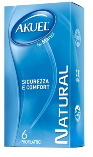 PROFILATTICO ANSELL AKUEL BY MANIX NATURAL B 6 PEZZI - Farmastop