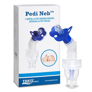 AMPOLLA AEROSOLTERAPIA PEDINEB INFANT CON CIUCCIO - Farmastop