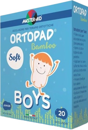 CEROTTO OCULARE PER ORTOTTICA ORTOPAD SOFT BOYS REGULAR 20 PEZZI - Farmastop