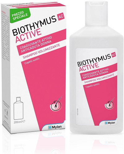 BIOTHYMUS AC ACTIVE SHAMPOO VOLUMIZZANTE DONNA 200 ML PREZZO SPECIALE - Farmastop