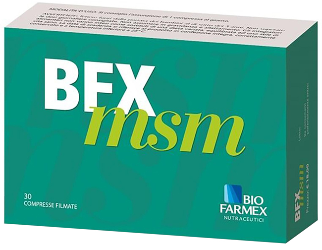 BFX MSM 30 COMPRESSE - Farmastop