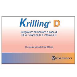 KRILLING D 30 CAPSULE - Farmastop