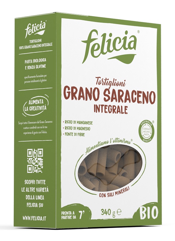 FELICIA BIO SARACENO TORTIGLIONI 340 G - Farmastop