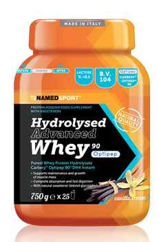 HYDROLYSED ADVANCED WHEY VANILLA CREAM BARATTOLO POLVERE ORALE 750 G - Farmastop