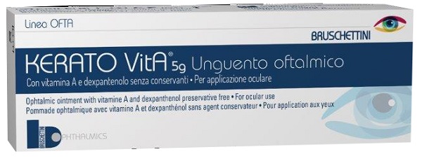 UNGUENTO OFTALMICO KERATO VITA 5 G - Farmastop