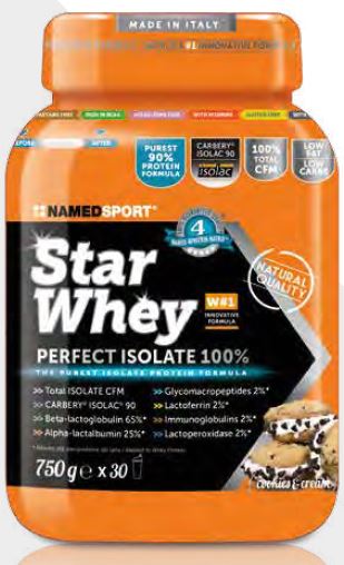STAR WHEY COOKIES & CREAM 750 G - Farmastop