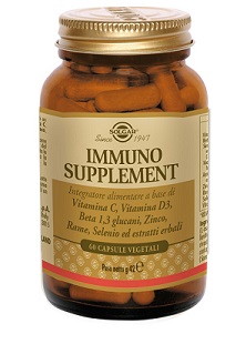 IMMUNO SUPPLEMENT FLACONE 60 CAPSULE 42 G - Farmastop