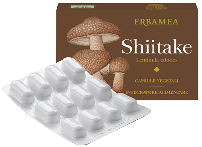 SHITAKE 24 CAPSULE VEGETALI - Farmastop