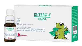 ENTERO 4 JUNIOR 10 FLACONCINI 8 ML - Farmastop