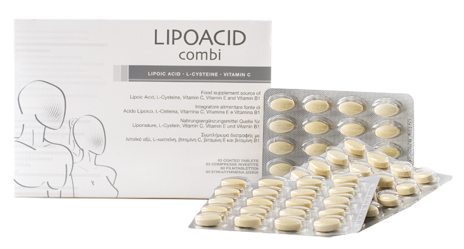 LIPOACID COMBI 60 CAPSULE - Farmastop