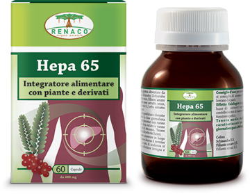 HEPA 65 60 CAPSULE FLACONE 28,8 G - Farmastop