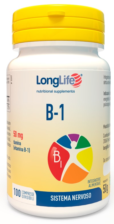 LONGLIFE B1 100 COMPRESSE 50 MG - Farmastop