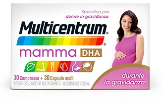 MULTICENTRUM MAMMA DHA 30 COMPRESSE + 30 CAPSULE - Farmastop