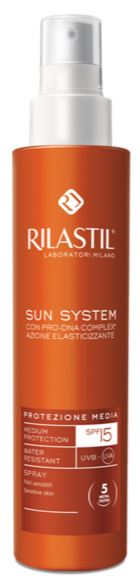 RILASTIL SUN SYSTEM PHOTO PROTECTION THERAPY SPF15 SPRAY VAPO 200 ML - Farmastop