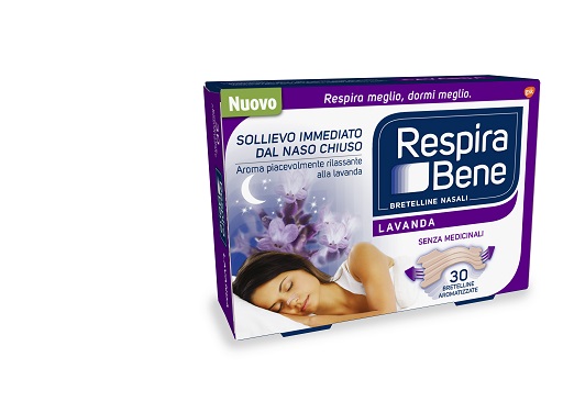 CEROTTO NASALE LAVANDA RESPIRA BENE 30 PEZZI - Farmastop
