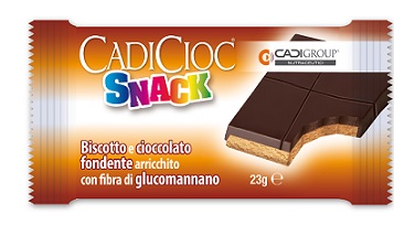 CADICIOC SNACK FONDENTE 1 BARRETTA MONOPORZIONE - Farmastop