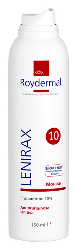 LENIRAX 10 MOUSSE DERMATOLOGICA CROTAMITONE 10% 150 ML - Farmastop