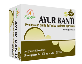 AYUR KANTI 60 COMPRESSE 1 G - Farmastop