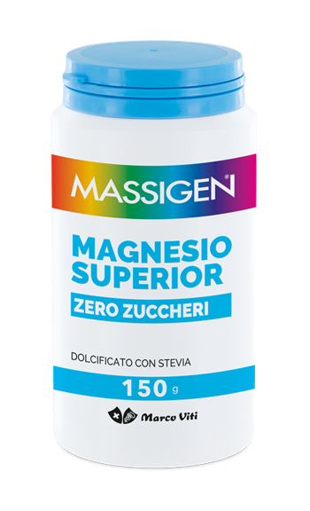 MASSIGEN MAGNESIO SUPERIOR ZERO ZUCCHERI 150 G - Farmastop