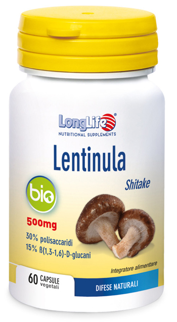 LONGLIFE LENTINULA BIO 60 CAPSULE - Farmastop