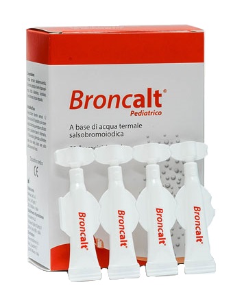 BRONCALT STRIP PEDIATRICO SOLUZIONE IRRIGAZIONE NASALE 20 FLACONCINI DA 2 ML - Farmastop