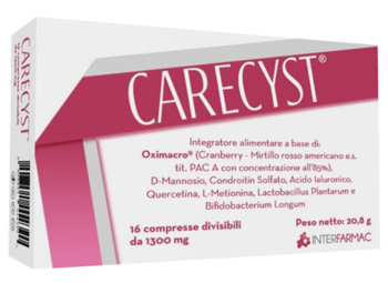 CARECYST 16 COMPRESSE DIVISIBILI DA 1300 MG - Farmastop