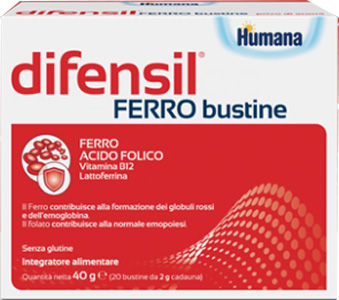 DIFENSIL FERRO BUSTINE 20 BUSTINE 2 G - Farmastop