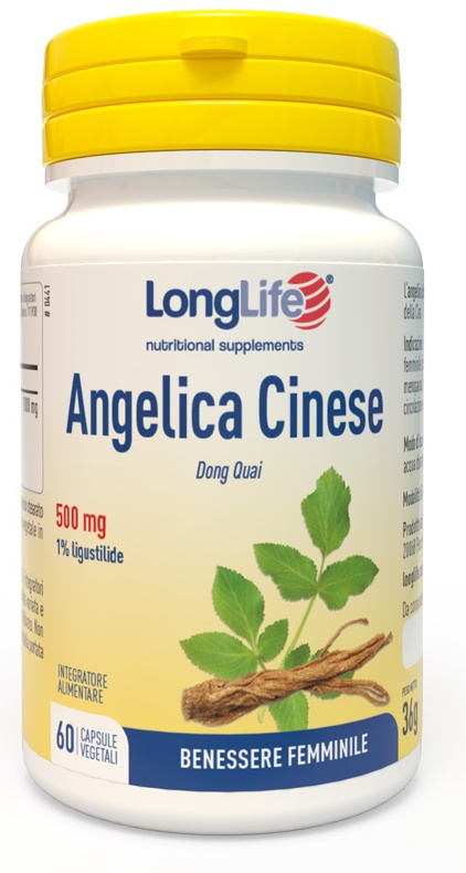 LONGLIFE ANGELICA CINESE 60 CAPSULE VEGETALI - Farmastop